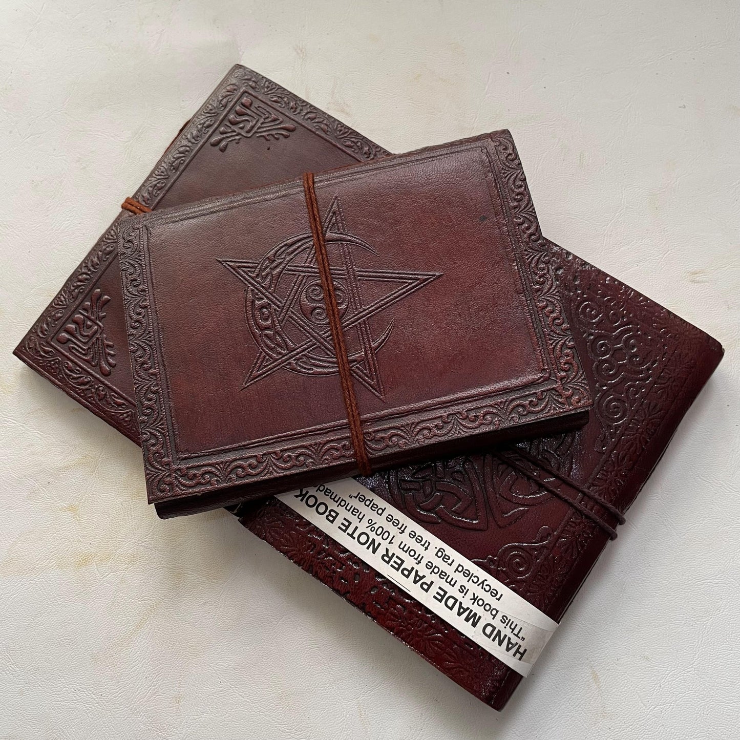 Handcrafted Leather Diary - 7x5 Inch - 40 Pages