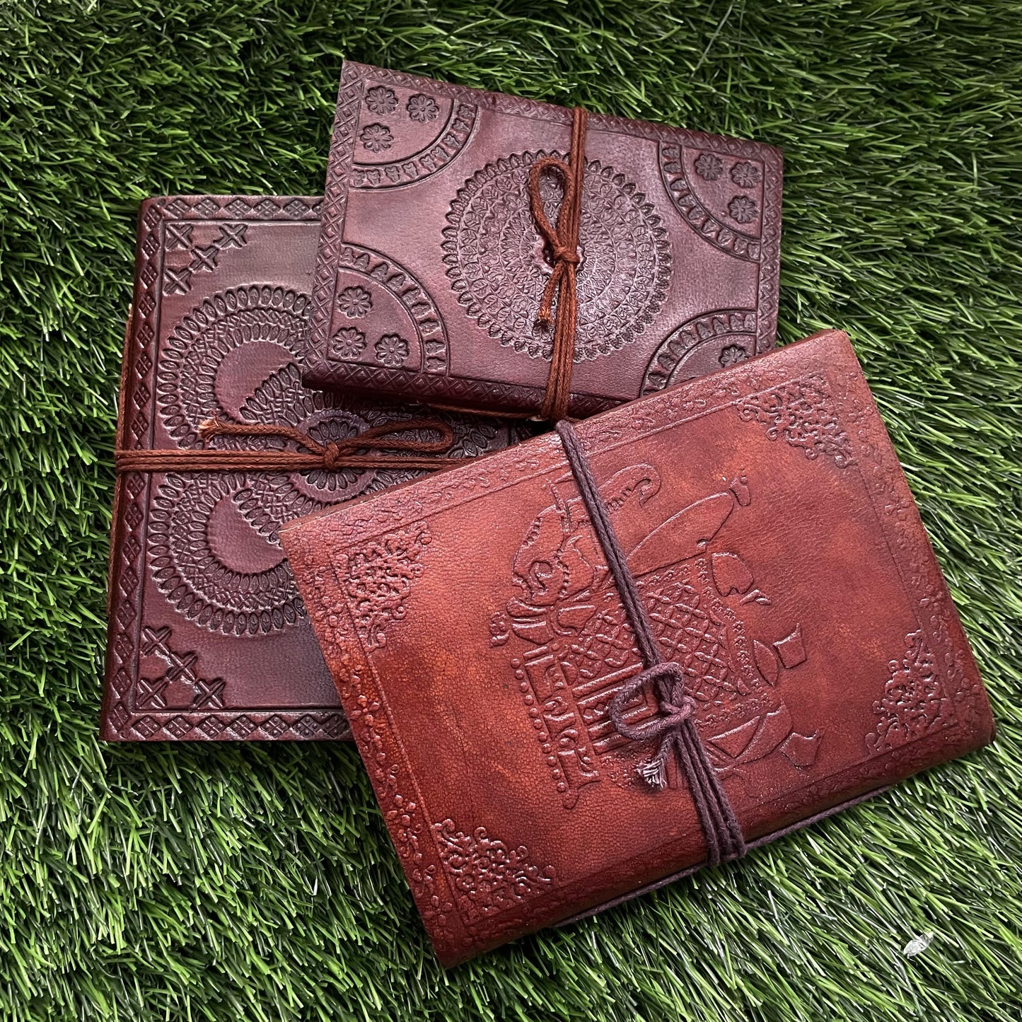 Handcrafted Leather Diary - 5x3.5 Inch - 40 Pages