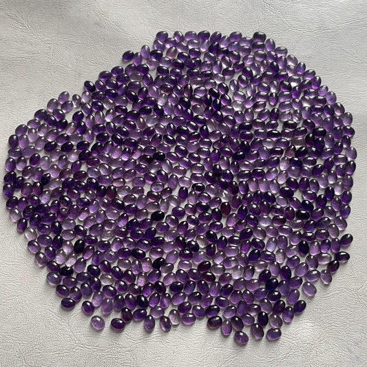 Amazing Purple Amethyst 5x7 mm Oval Cabochon (Natural)