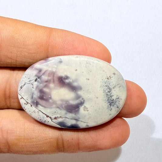 Natural Tiffany Jasper Cabochon Gemstone, Tiffany Jasper Loose Stone (40x26.5x5mm,51.6cts)