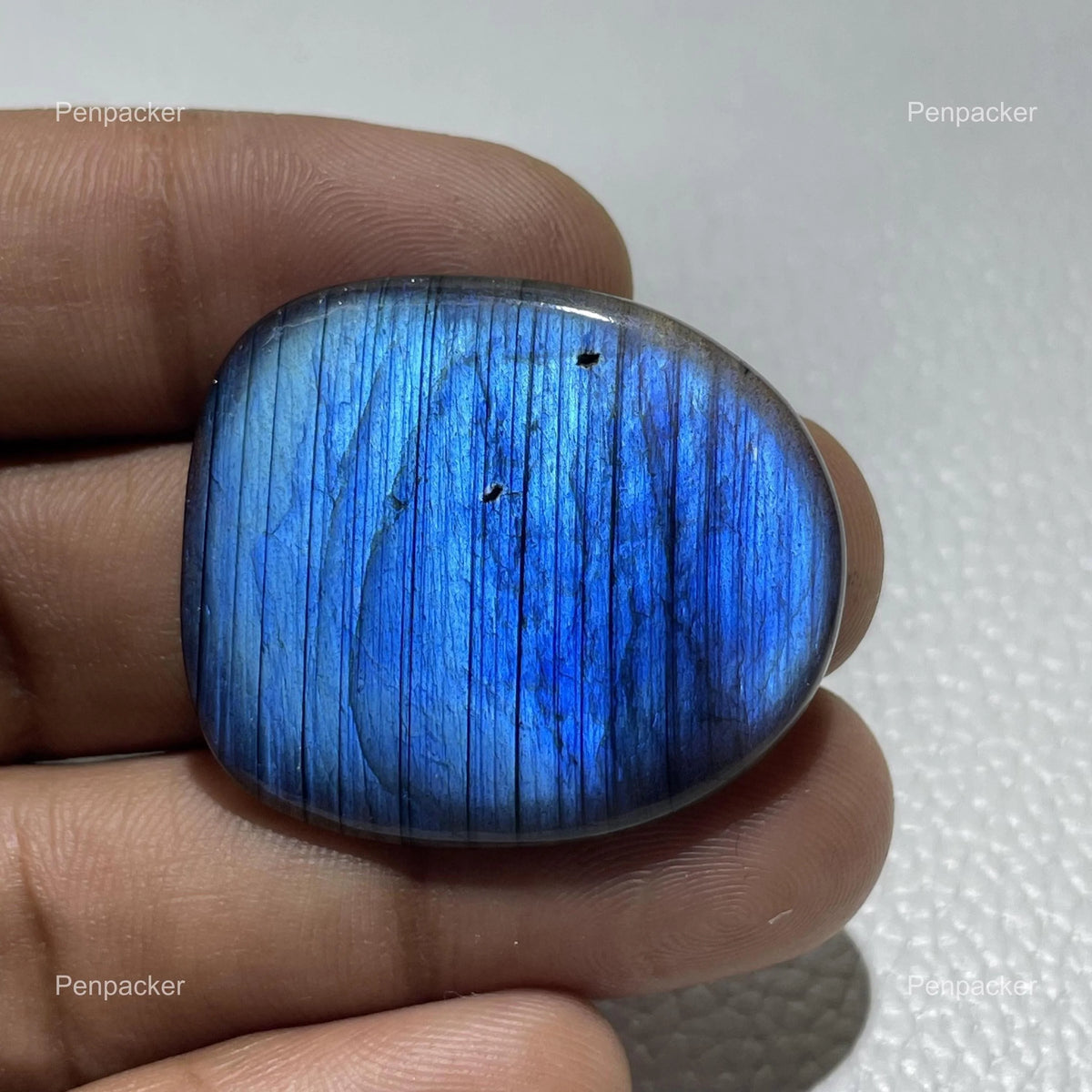 Blue Labradorite Oval Cabochon: Natural Healing Crystal