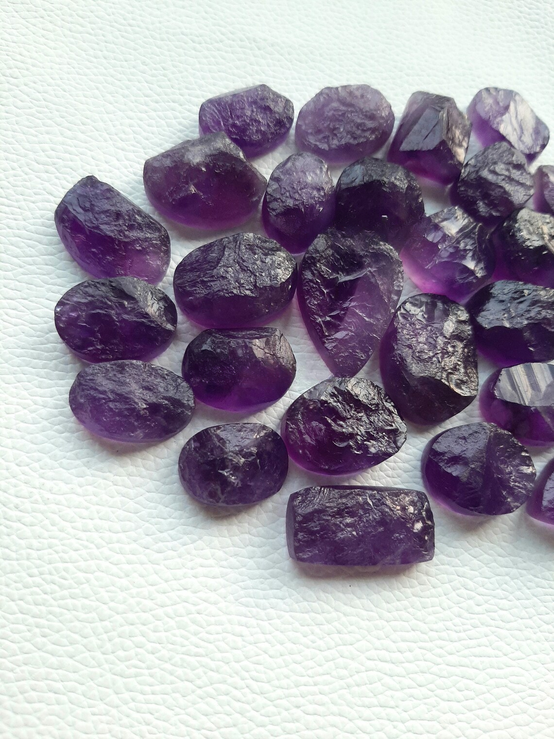 Natural Amethyst Druzy Cabochon, Wholesale Lot Cabochon By Weight With Different Shapes And Sizes Used For Jewelry Making (Natural)