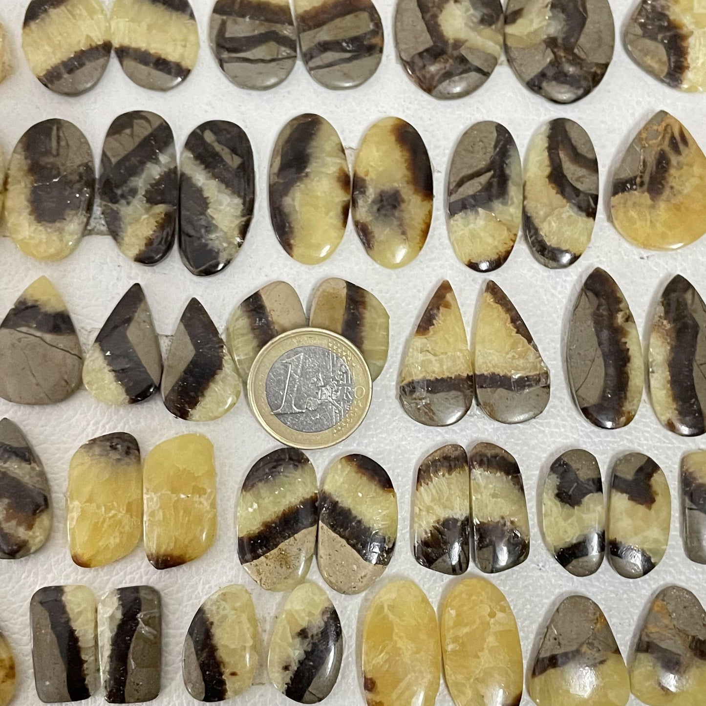 Natural Septarian Jasper Pairs (Natural)