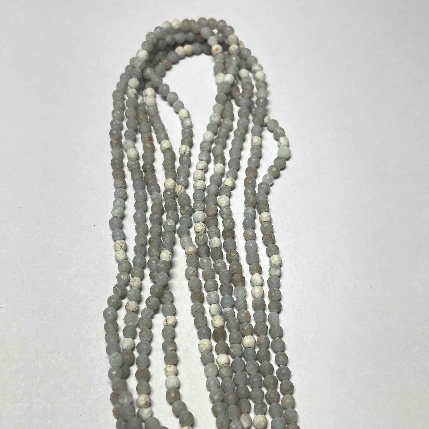 Natural Blue Opal Faceted Cut Beads (Natural)