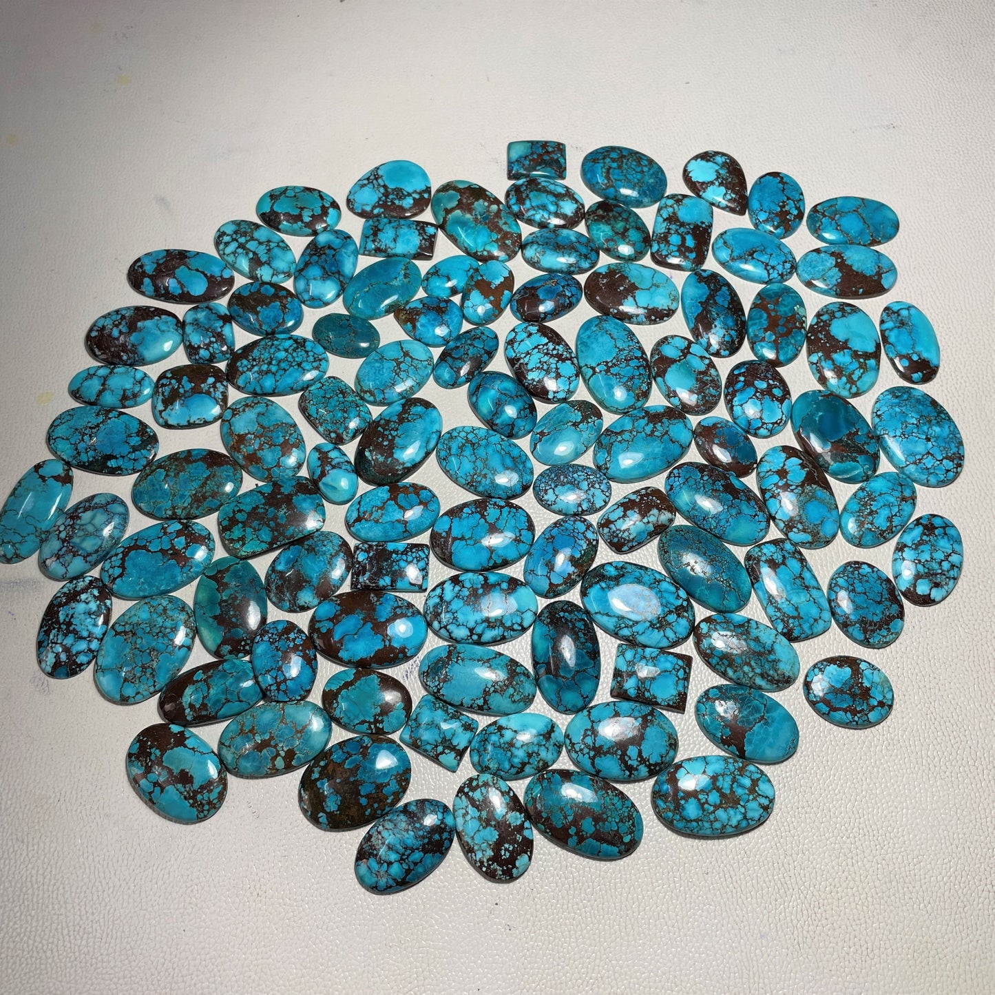 Magnesite Turquoise Cabochon (Natural-Dyed)