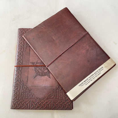 Handcrafted Leather Diary - 7x10 Inch - 40 Pages