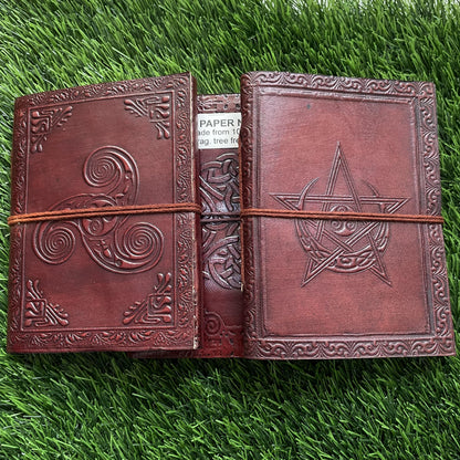 Handcrafted Leather Diary - 7x5 Inch - 40 Pages