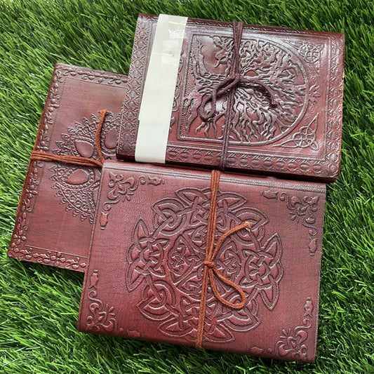 Handcrafted Leather Diary - 6x4.5 Inch - 40 Pages