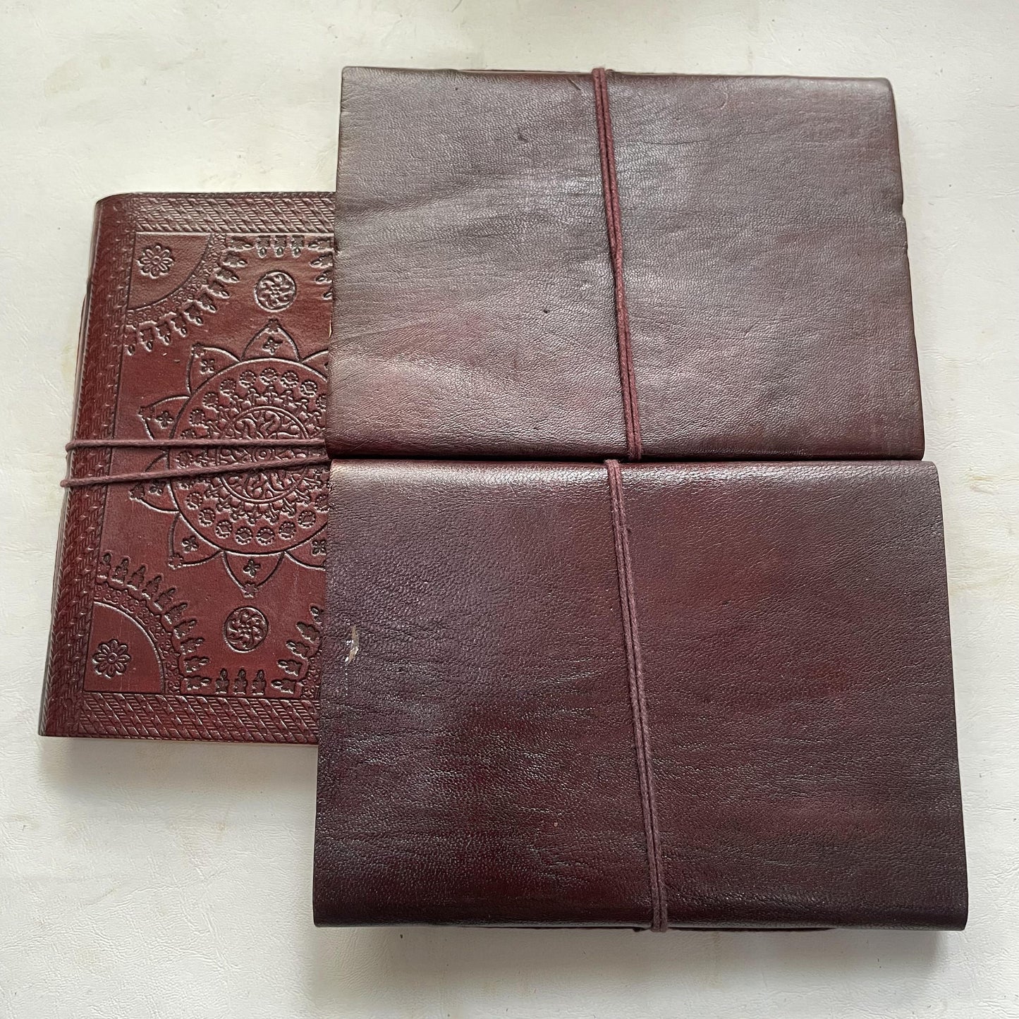 Handcrafted Leather Diary - 6x4.5 Inch - 40 Pages