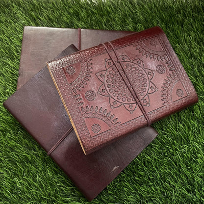 Handcrafted Leather Diary - 6x4.5 Inch - 40 Pages