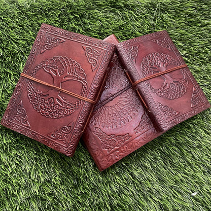 Handcrafted Leather Diary - 5x3.5 Inch - 40 Pages