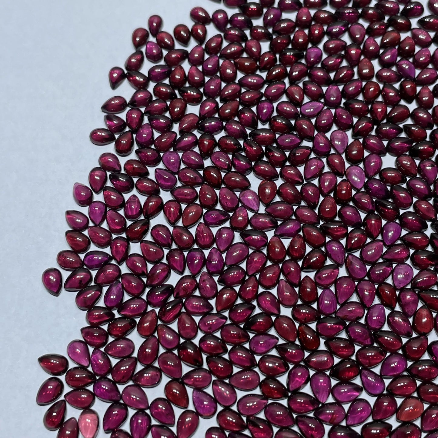 Natural Red Garnet Cabochon (Natural)