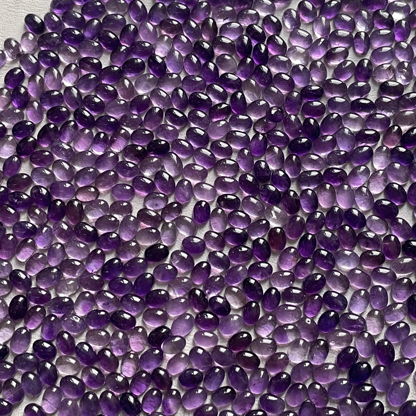 Amazing Purple Amethyst 5x7 mm Oval Cabochon