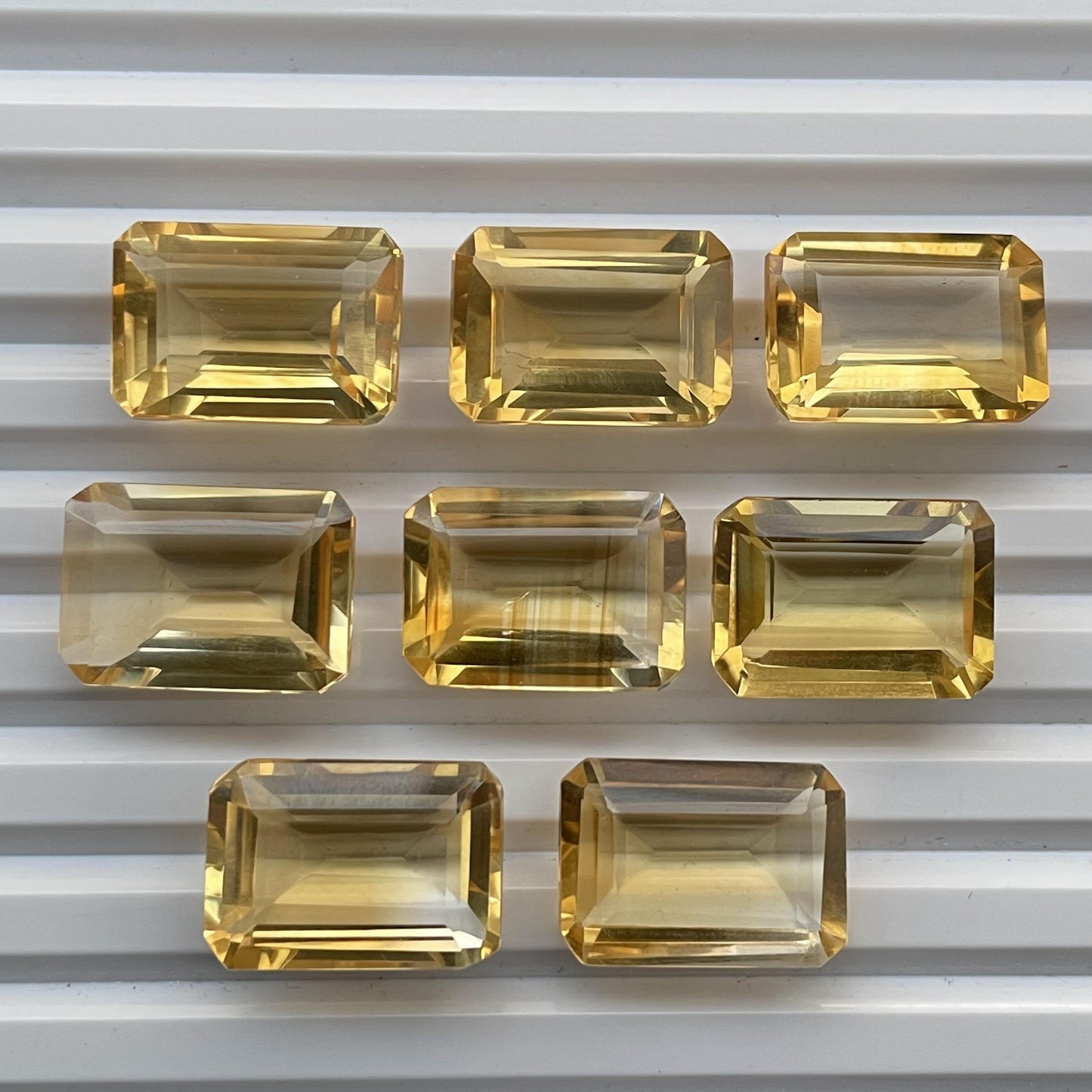 Natural AAA Quality Faceted Citrine 12X17 mm Octagon (Natural)