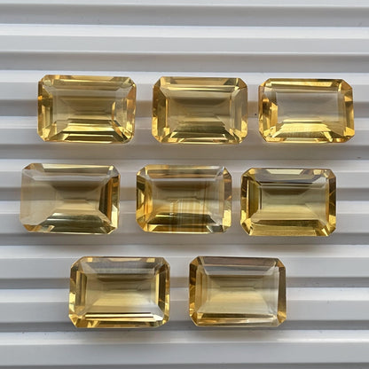Natural AAA Quality Faceted Citrine 12X17 mm Octagon (Natural)