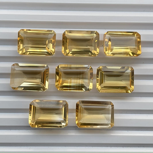 Natural AAA Quality Faceted Citrine 12X17 mm Octagon (Natural)