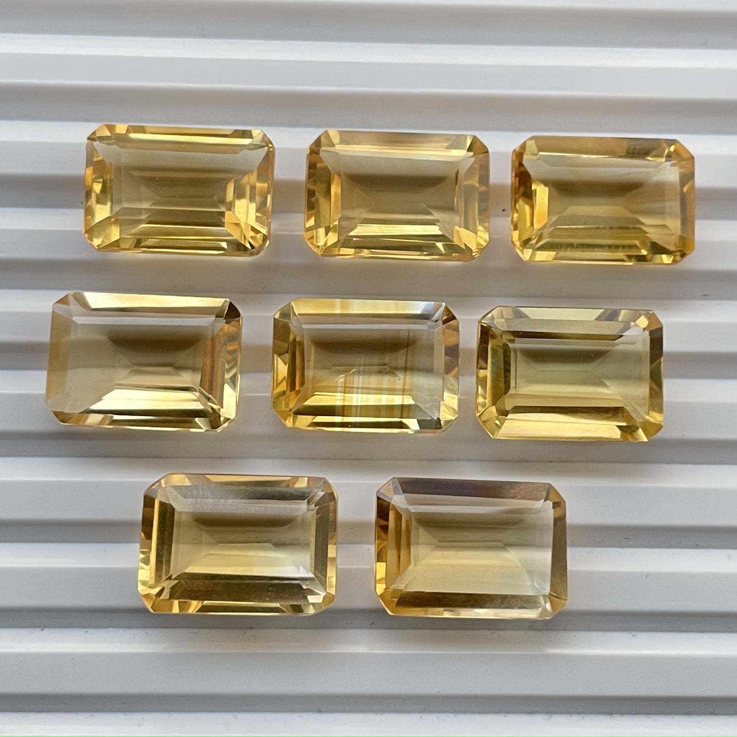 Natural AAA Quality Faceted Citrine 12X17 mm Octagon (Natural)