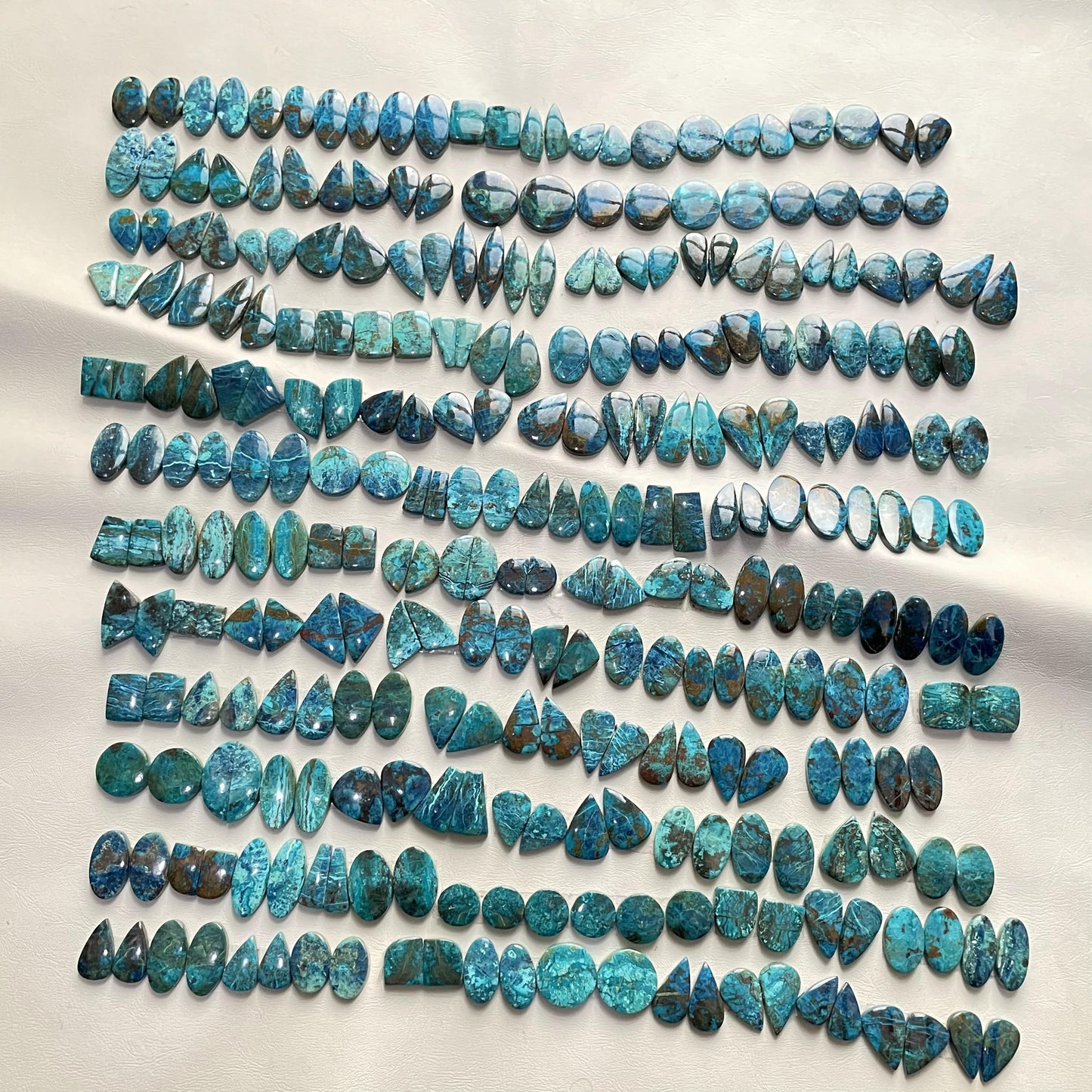 Natural SHATTUCKITE Pairs Cabochon (Natural)