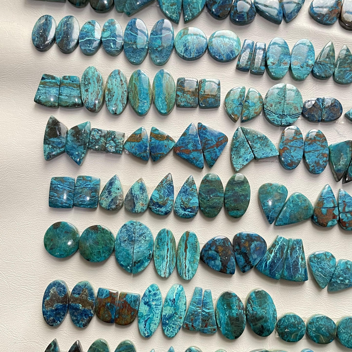 Natural SHATTUCKITE Pairs Cabochon (Natural)