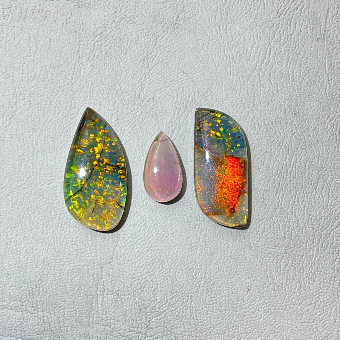 Australian Opal Doubled Cabochon (Lab-Created)