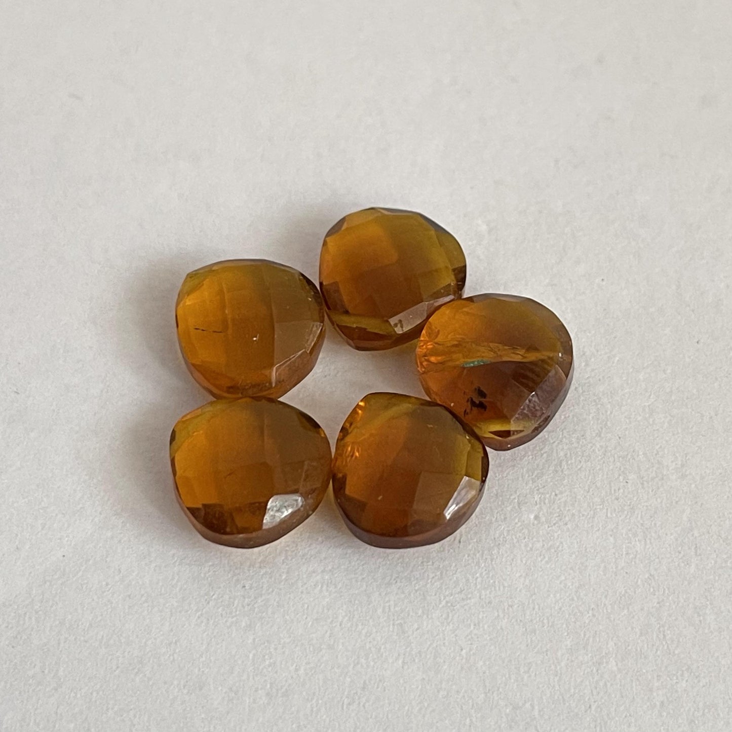 Bear Quartz Faceted Nice Quality (10 mm) Briolette (Lab-Created)