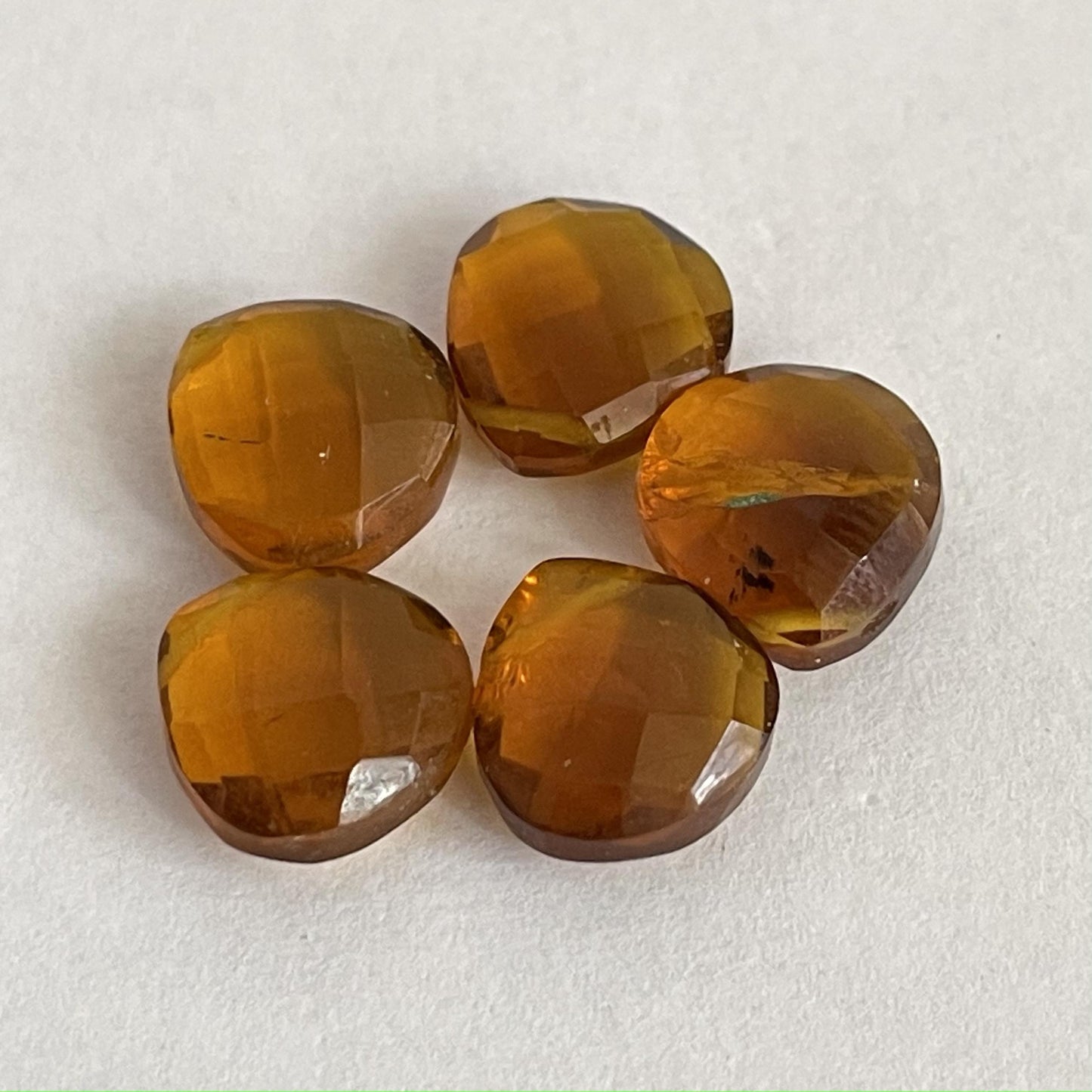 Bear Quartz Faceted Nice Quality (10 mm) Briolette (Lab-Created)