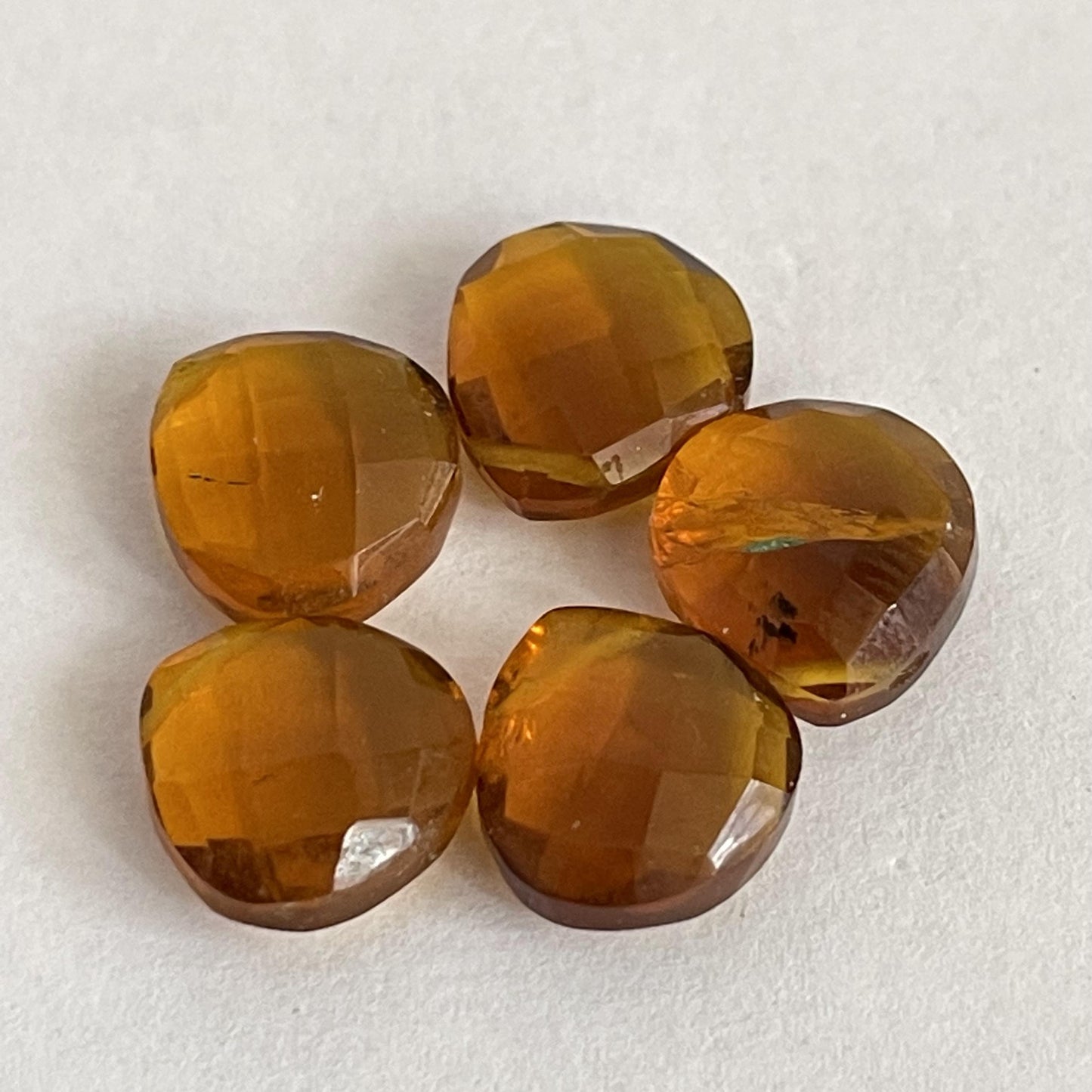 Bear Quartz Faceted Nice Quality (10 mm) Briolette (Lab-Created)