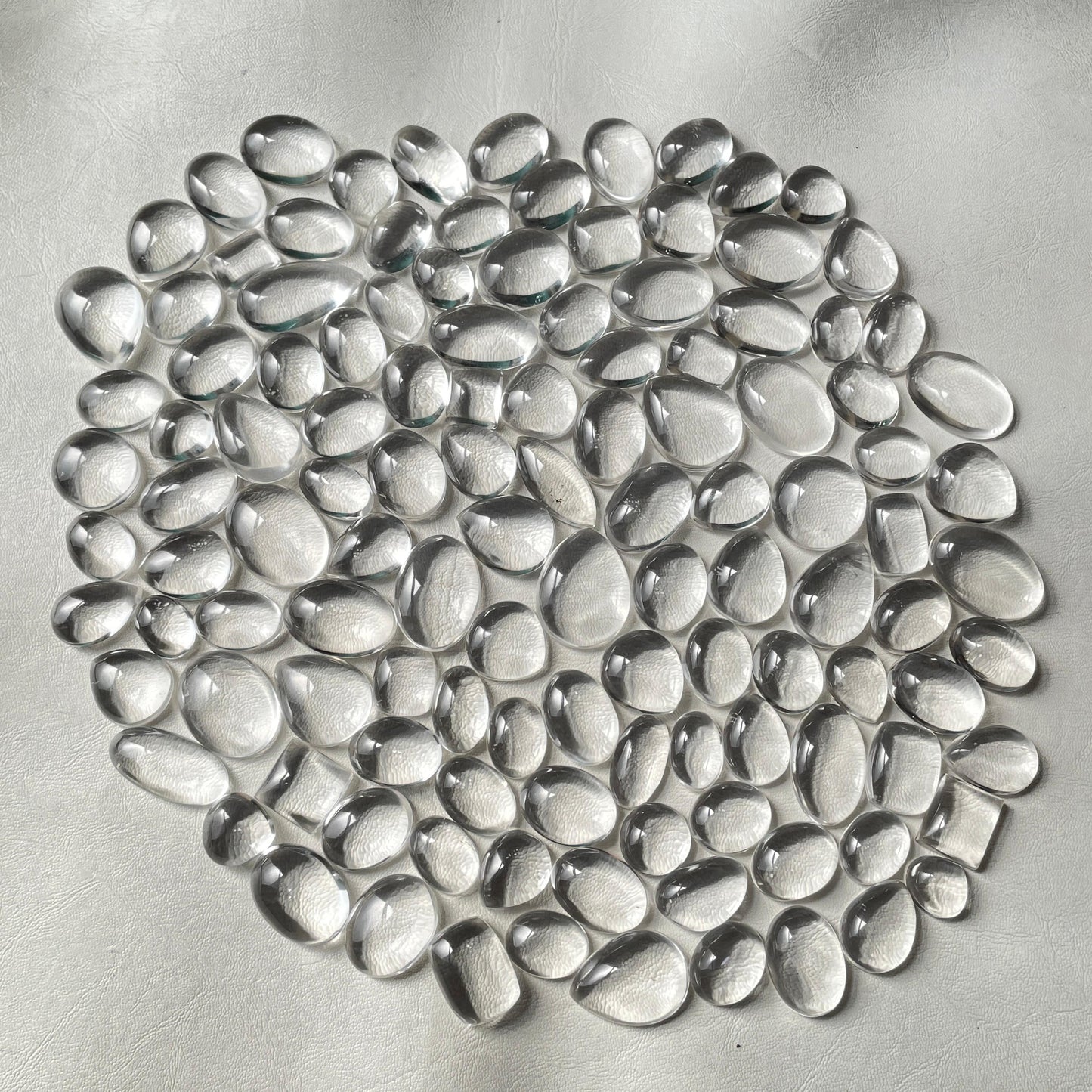 Natural Crystal Quartz High Quality Cabochon (Natural)