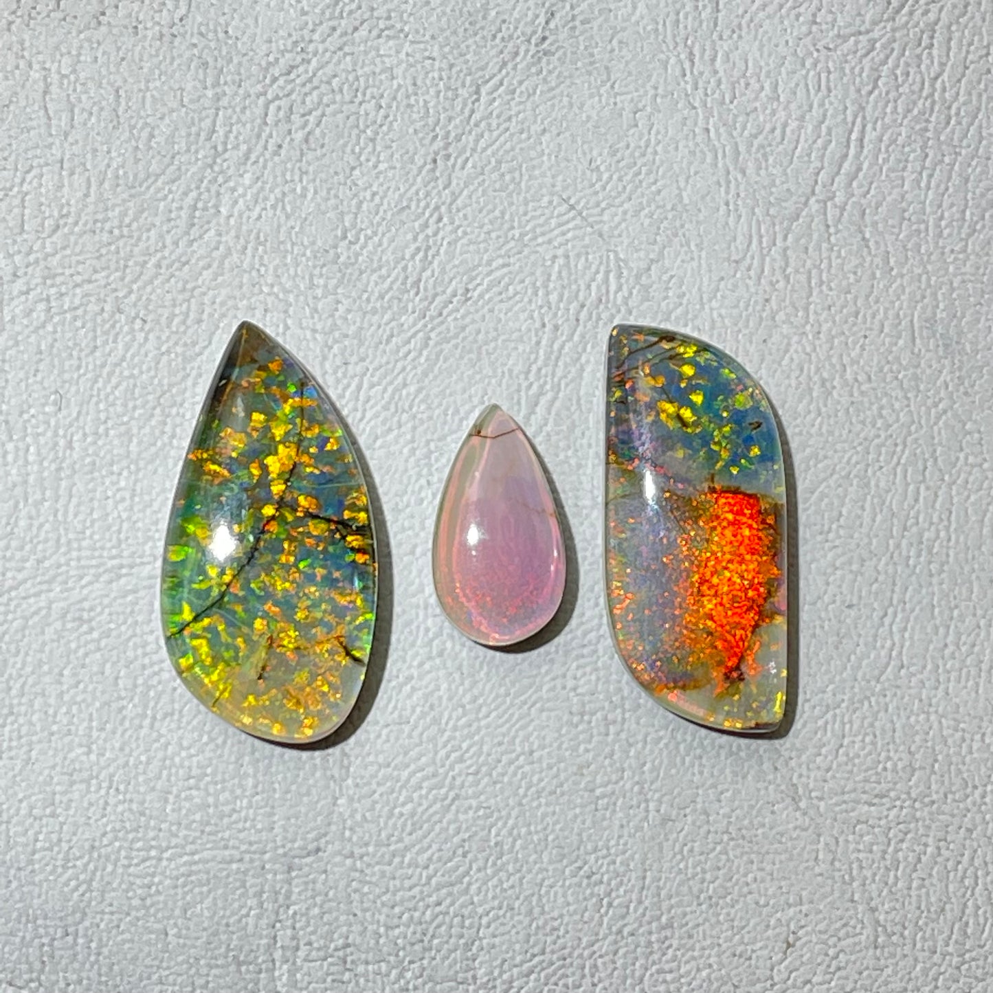 Australian Opal Doubled Cabochon (Lab-Created)