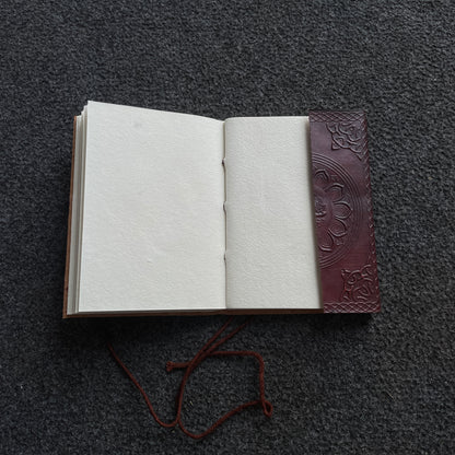 Handcrafted Leather Diary - 5x3.5 Inch - 40 Pages