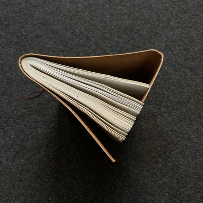 Handcrafted Leather Diary - 6x4.5 Inch - 40 Pages