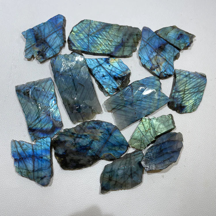 Natural Labradorite Slab Both Side Polished (Natural)