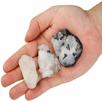 Rainbow Moonstone Rough Raw Stone (Natural)