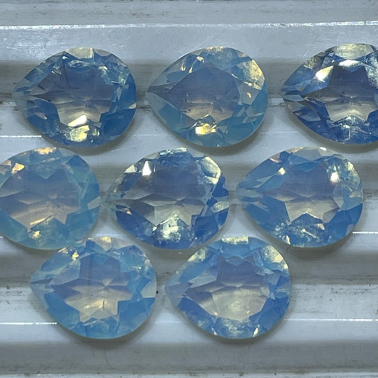 Opolite Faceted Nice Quality (8x10 mm) Pear Shape (Lab-Created)