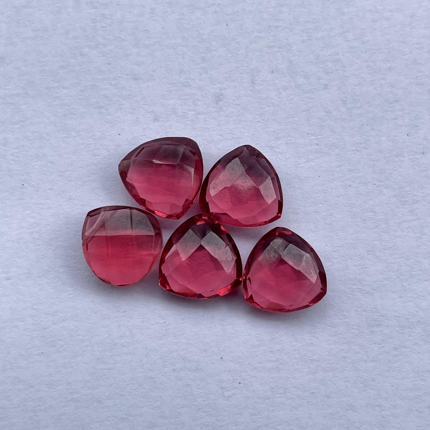 Ruby Faceted Nice Quality (10 mm) Briolette