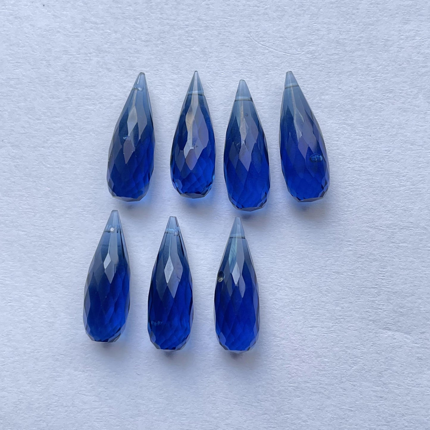 Tanzanite Faceted Nice Quality Fancy Shape (Lab-Created)