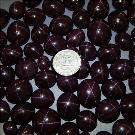 Natural Star Garnet Cabochon (Natural)