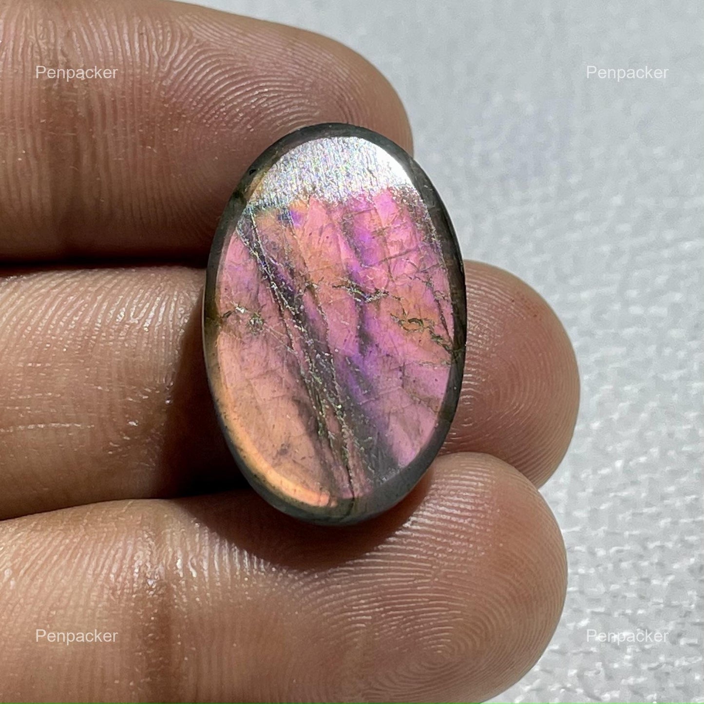 Natural AAA Multicolor Labradorite Oval Cabochon, Loose Gemstone for Jewelry Making
