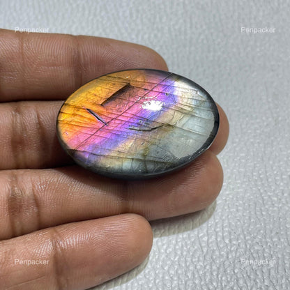Multicolor Labradorite Cabochon, Loose Gemstone
