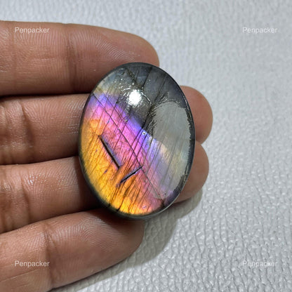 Multicolor Labradorite Cabochon, Loose Gemstone