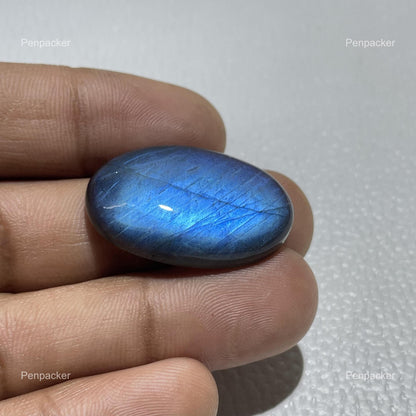 Natural Blue Labradorite Oval Cabochon, Cabochon Supply