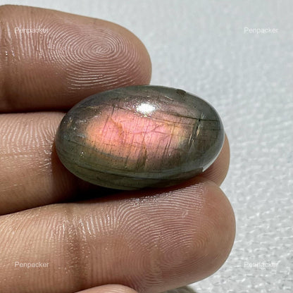 Natural AAA Multicolor Labradorite Oval Cabochon, Loose Gemstone for Jewelry Making