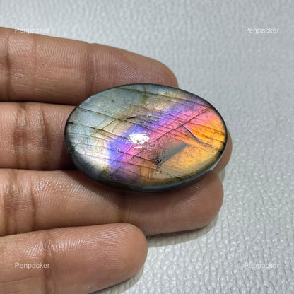 Multicolor Labradorite Cabochon, Loose Gemstone