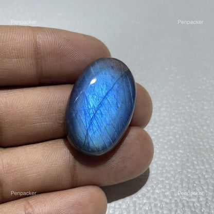 Natural Blue Labradorite Oval Cabochon, Cabochon Supply