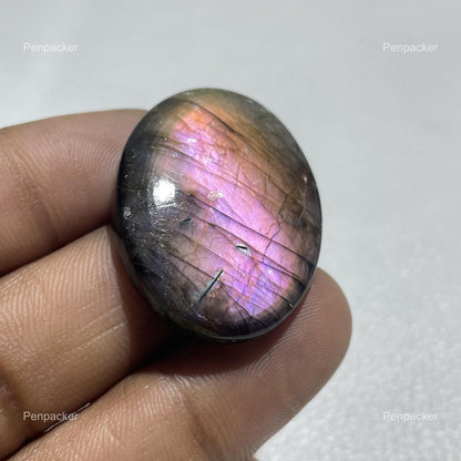 Natural Multicolor Labradorite Oval Cabochon, Ring Making Stone