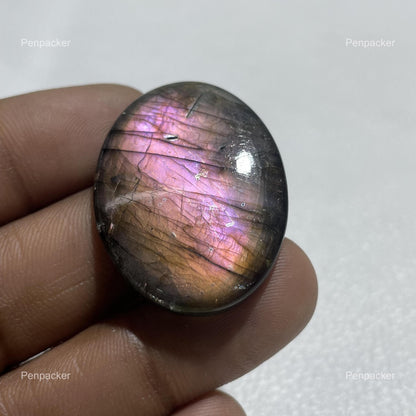 Natural Multicolor Labradorite Oval Cabochon, Ring Making Stone