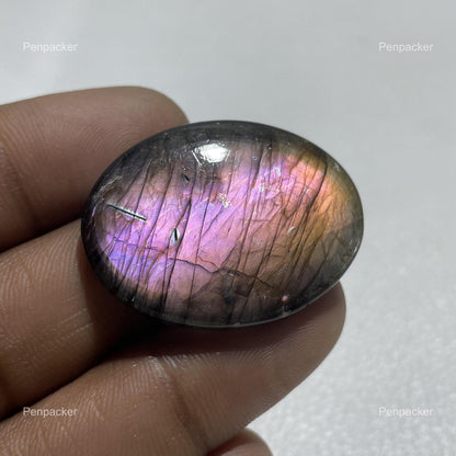 Natural Multicolor Labradorite Oval Cabochon, Ring Making Stone