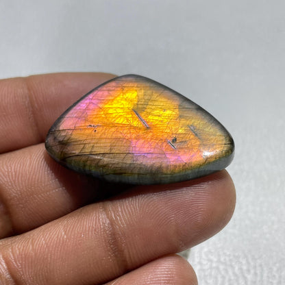 Multicolor Labradorite Cabochon, Jewelry Making Stone
