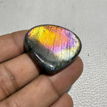 Multicolor Labradorite Cabochon, 42.00 Cts, Loose Gemstone for Jewelry Making