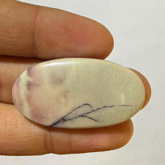 Natural Tiffany Jasper Cabochon Gemstone, Tiffany Jasper Loose Stone, (40x21.5x5mm,37cts)